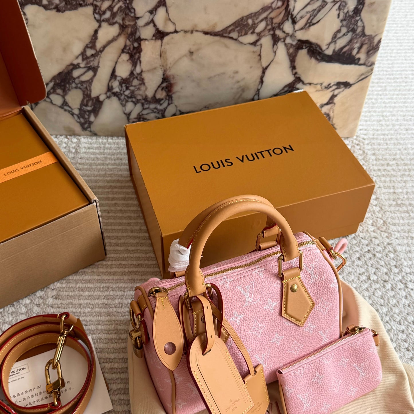Cuero | Monogram Mini Speedy Bag