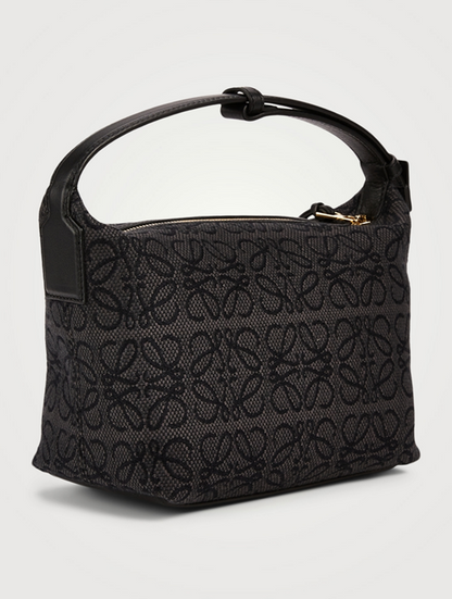 Cuero | Small Cubi Anagram Jacquard Canvas Shoulder Bag