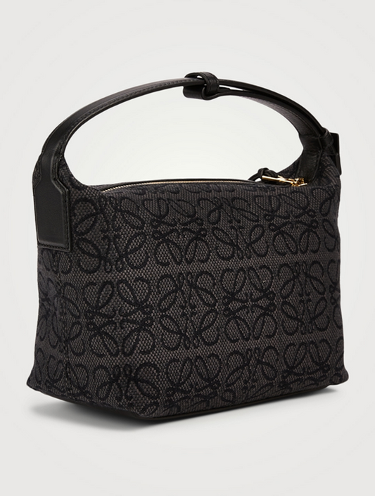 Cuero | Small Cubi Anagram Jacquard Canvas Shoulder Bag