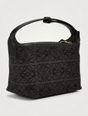 LOEWE Small Cubi Anagram Jacquard Canvas Shoulder Bag