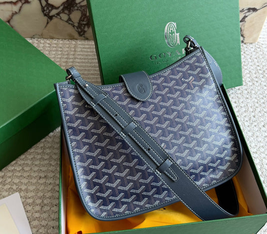 Goyard Hobo Bag – Goyardine Navy