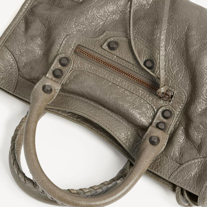 Cuero | WOMEN'S LE CITY BAG SMALL IN ARMY GREEN