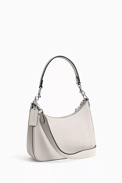 Cuero | Hobo Crossbody Bag in Crossgrain Leather