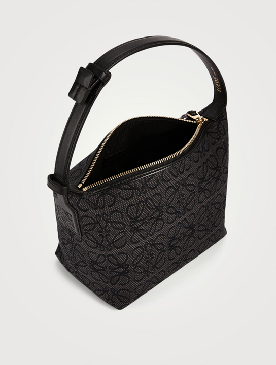Cuero | Small Cubi Anagram Jacquard Canvas Shoulder Bag