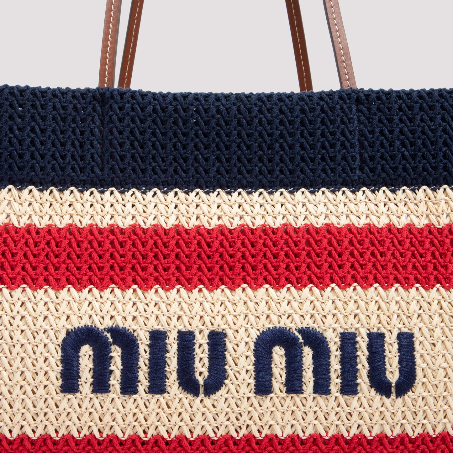 Cuero | Striped Woven Top Handle Bag