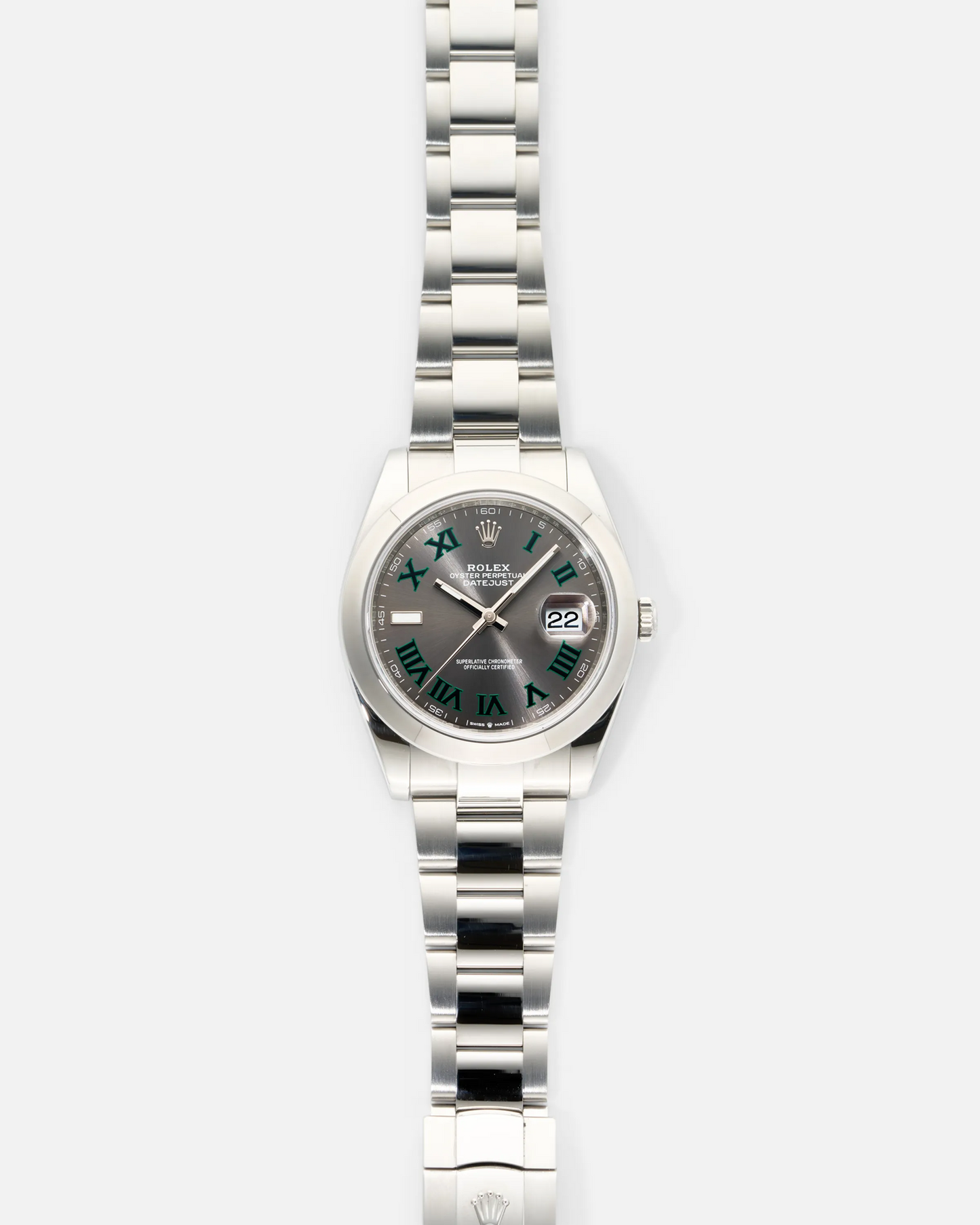 Cuero | Datejust 41 wimbledon 126300-0013
