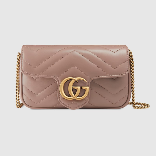 Cuero | GG Marmont Super Mini Bag