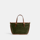 COACH TAXI TOTE BAG 21 IN SIGNATURE CANVAS