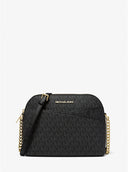 Michael Kors Jet Set Travel Medium Logo Dome Crossbody Bag