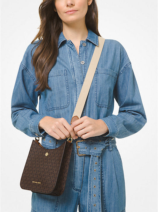Cuero | Briley Small Logo Messenger Bag