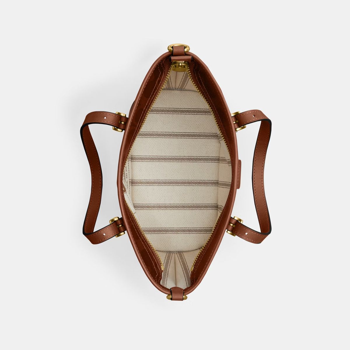 Cuero | TAXI TOTE BAG 21 IN SIGNATURE CANVAS