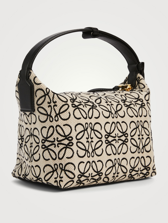 Cuero | Small Cubi Anagram Jacquard Canvas Shoulder Bag
