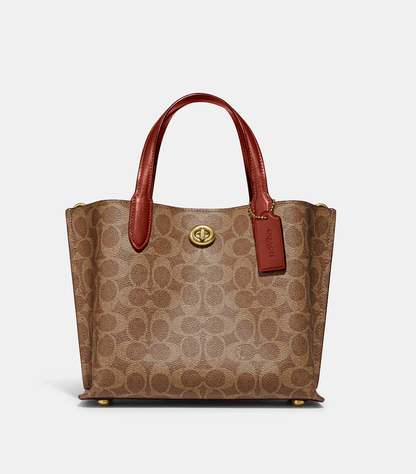 Cuero | Willow Tote 24 In Signature Canvas