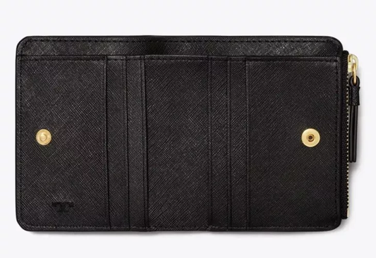 Cuero | Robinson Mini Saffiano Leather Wallet
