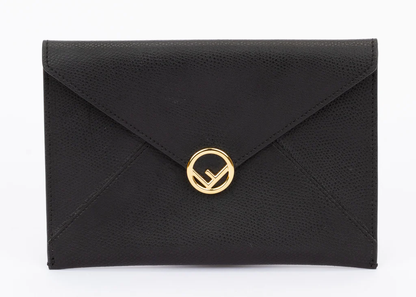 Cuero | Envelope Pouch Black Medium