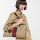 Cuero | Gucci Borsetto large boston bag