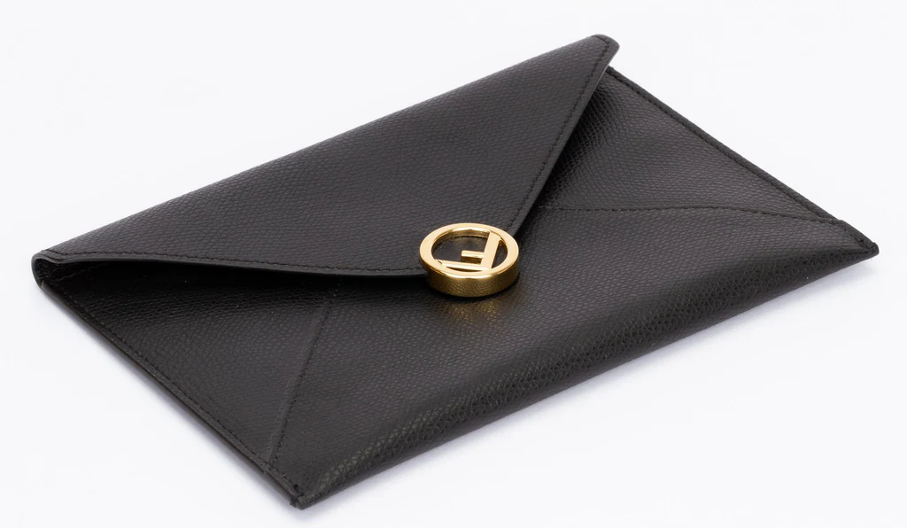 Cuero | Envelope Pouch Black Medium