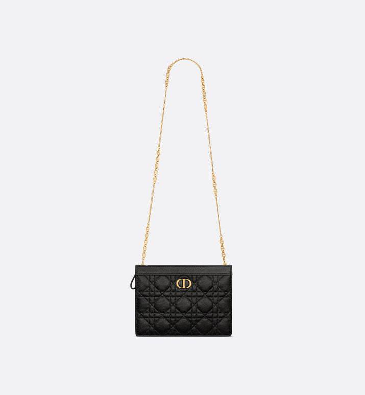 Cuero | CARO ZIPPED POUCH WITH CHAIN