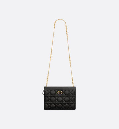 Cuero | CARO ZIPPED POUCH WITH CHAIN