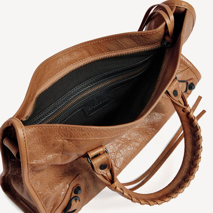 Cuero | WOMEN'S LE CITY BAG SMALL IN CAMEL