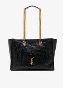 Cuero | SAINT LAURENT Niki shopping bag