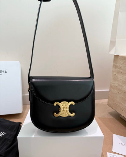Cuero | Monogram Saddle Crossbody Bag