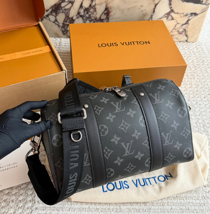 Cuero | Monogram Duffle Crossbody