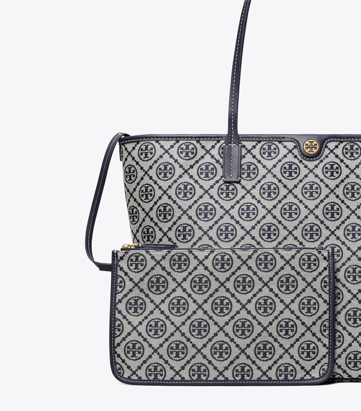 Cuero | Monogram Zip Tote Bag