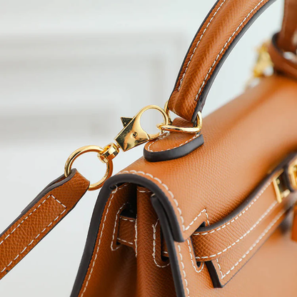 Cuero | Kelly Handbag In Camel