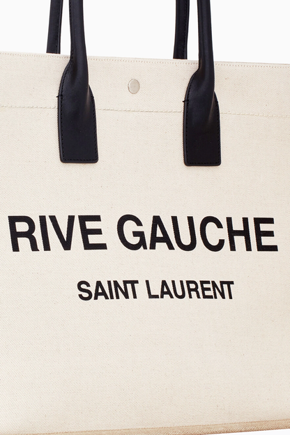 Cuero | Rive Gauche recycled canvas with logo bag