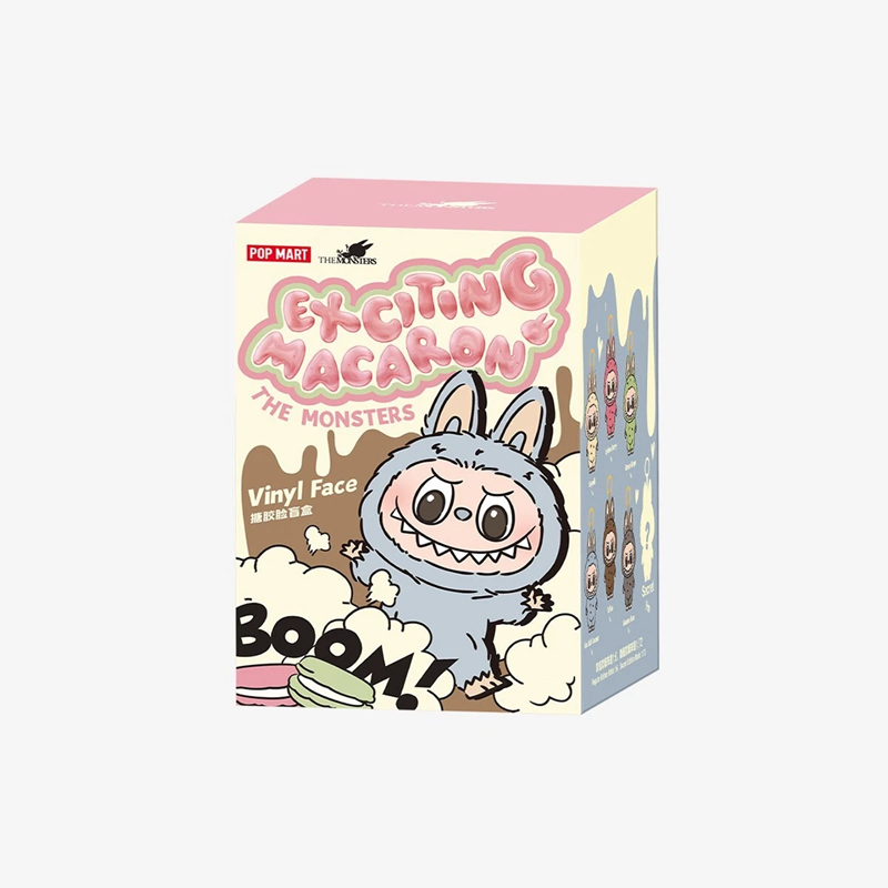 Cuero | The Monsters - Tasty Macarons Vinyl Face Blind Box - WHOLE SET BY ORDER