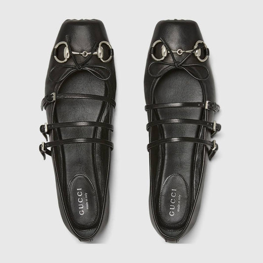 Cuero | WOMEN'S HORSEBIT BALLET FLAT