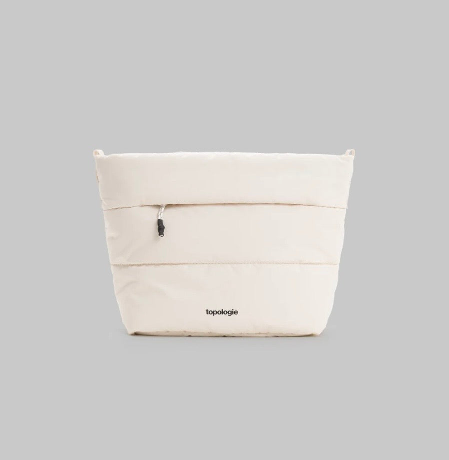 Cuero | Topologo Besace Puffer Bag - Offwhite