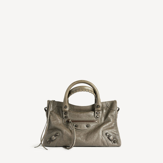 Cuero | WOMEN'S LE CITY BAG SMALL IN ARMY GREEN