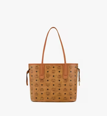 Cuero | MCM Reversible Liz Shopper in Visetos