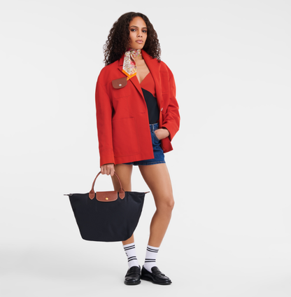 Cuero | Le Pliage M Handbag Black