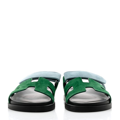 Cuero | Suede Goatskin Chypre Sandals