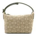 LOEWE Small Cubi Anagram Jacquard Canvas Shoulder Bag