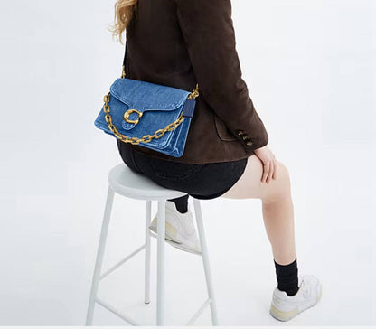 Cuero | CHAIN TABBY SHOULDER BAG