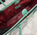 Chanel Cerf Crocodile Embossed Tote Bag