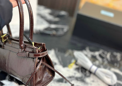 Cuero | leather mini handbag