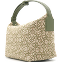 LOEWE Small Cubi Anagram Jacquard Canvas Shoulder Bag