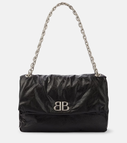 Cuero | Monaco Medium leather shoulder bag