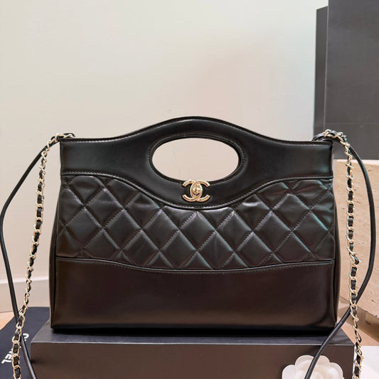 Cuero | Quilted Top-Handle Shoulder Bag