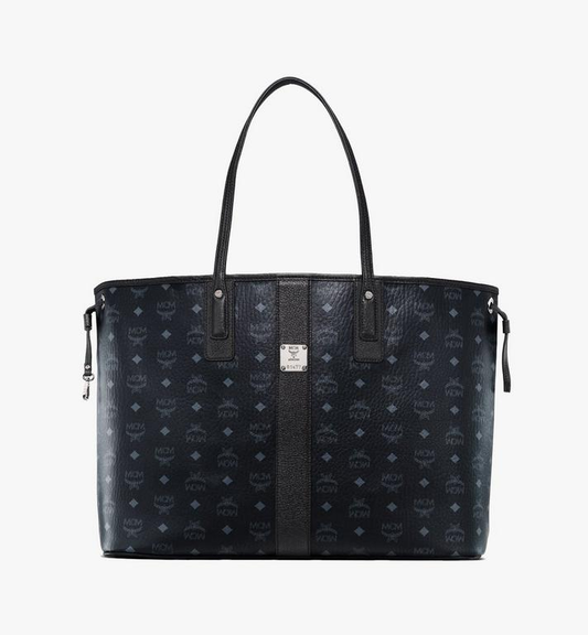 Cuero | MCM Reversible Liz Shopper in Visetos