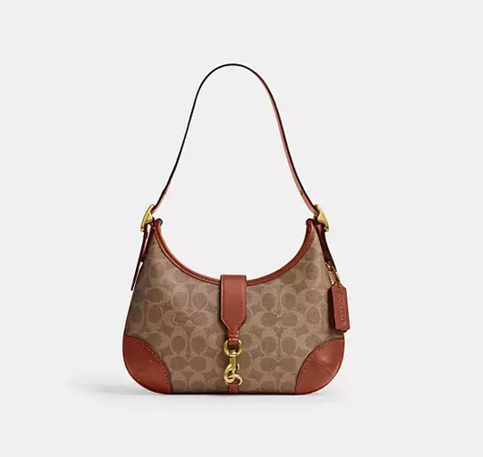 Cuero | Hamptons Hobo Bag In Signature Canvas