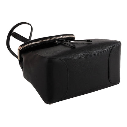 Cuero | Original Leila Medium Flap Backpack Black