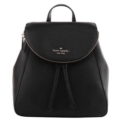 Cuero | Original Leila Medium Flap Backpack Black