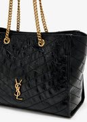 Cuero | SAINT LAURENT Niki shopping bag