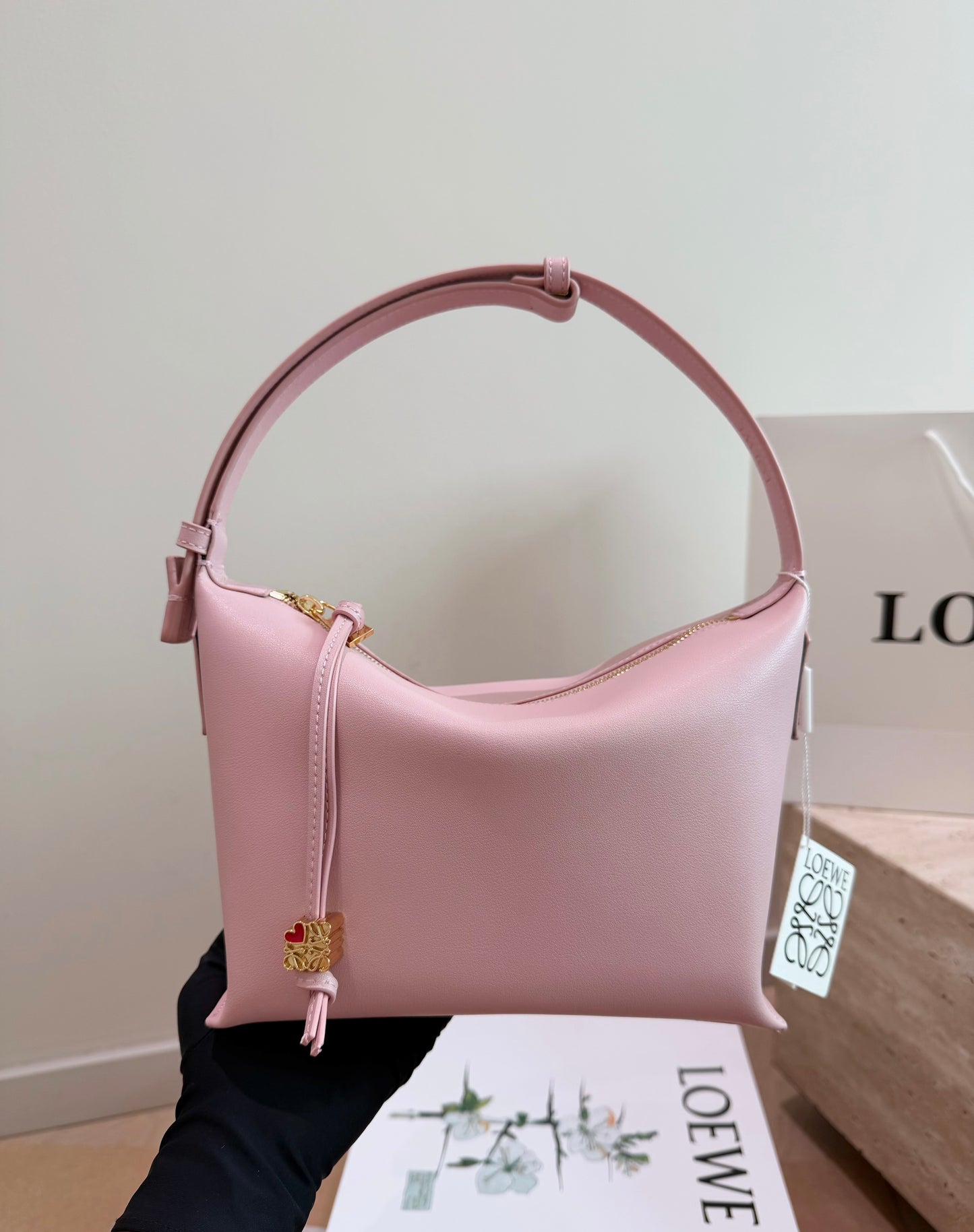 Cuero | Cubi Shoulder Bag Pink